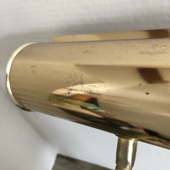 Vintage  Brass Bankers Lamp - Picture 12 of 14